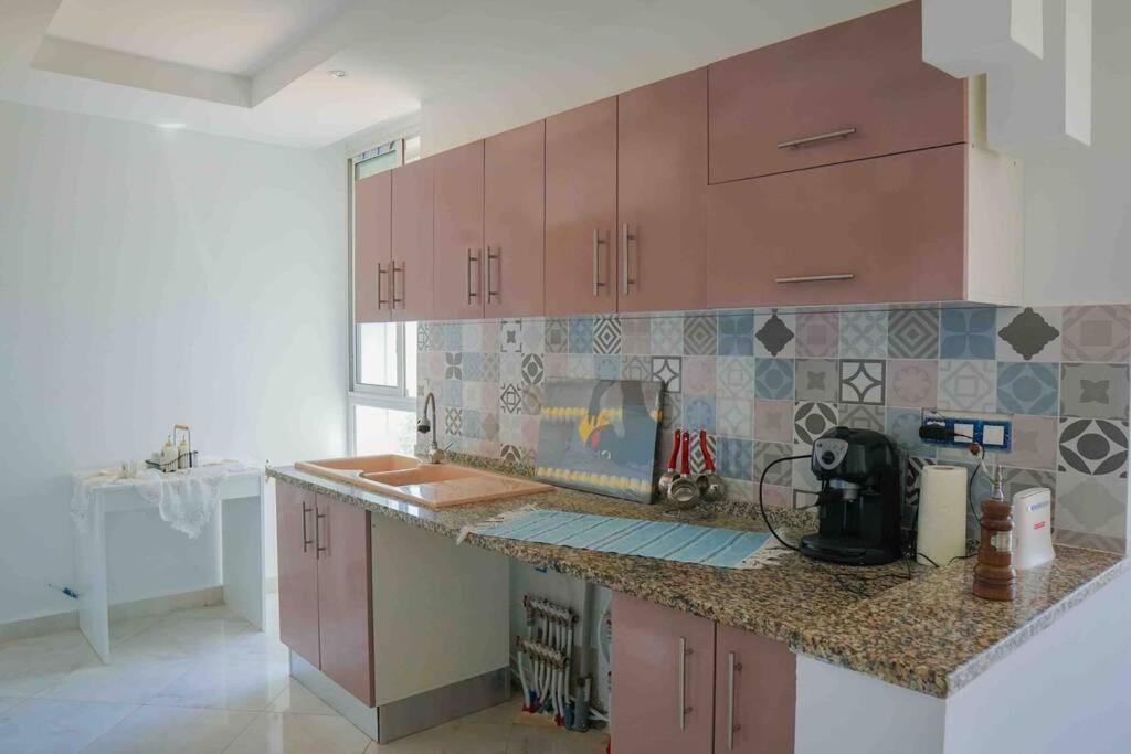 Apartament Apt 5Min De La Zone Touristique Al-Hammamat Zewnętrze zdjęcie